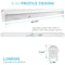 Luxrite 3 FT Slim Linear LED Shop Light 3 CCT Selectable 3500K-5000K 25W 3450LM 0-10V Dimmable UL Listed LR25183-1PK - alternate 8